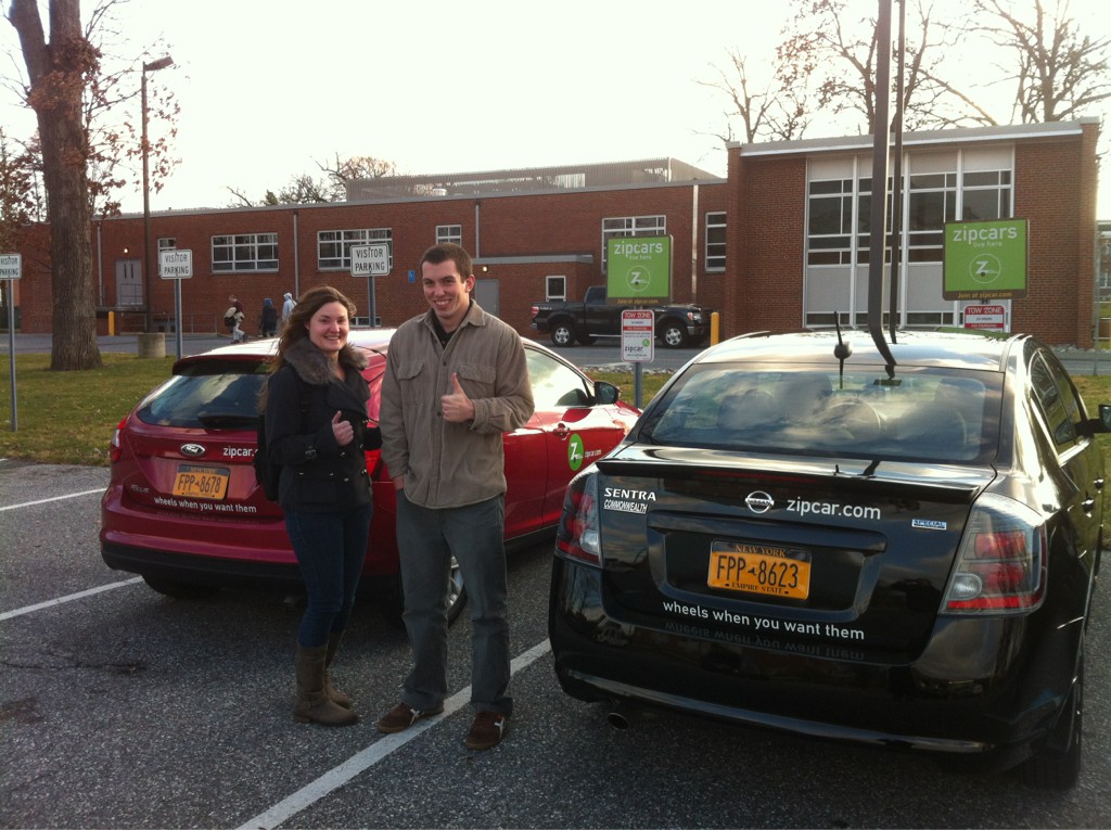 Zipcar is here! new jersey geographer